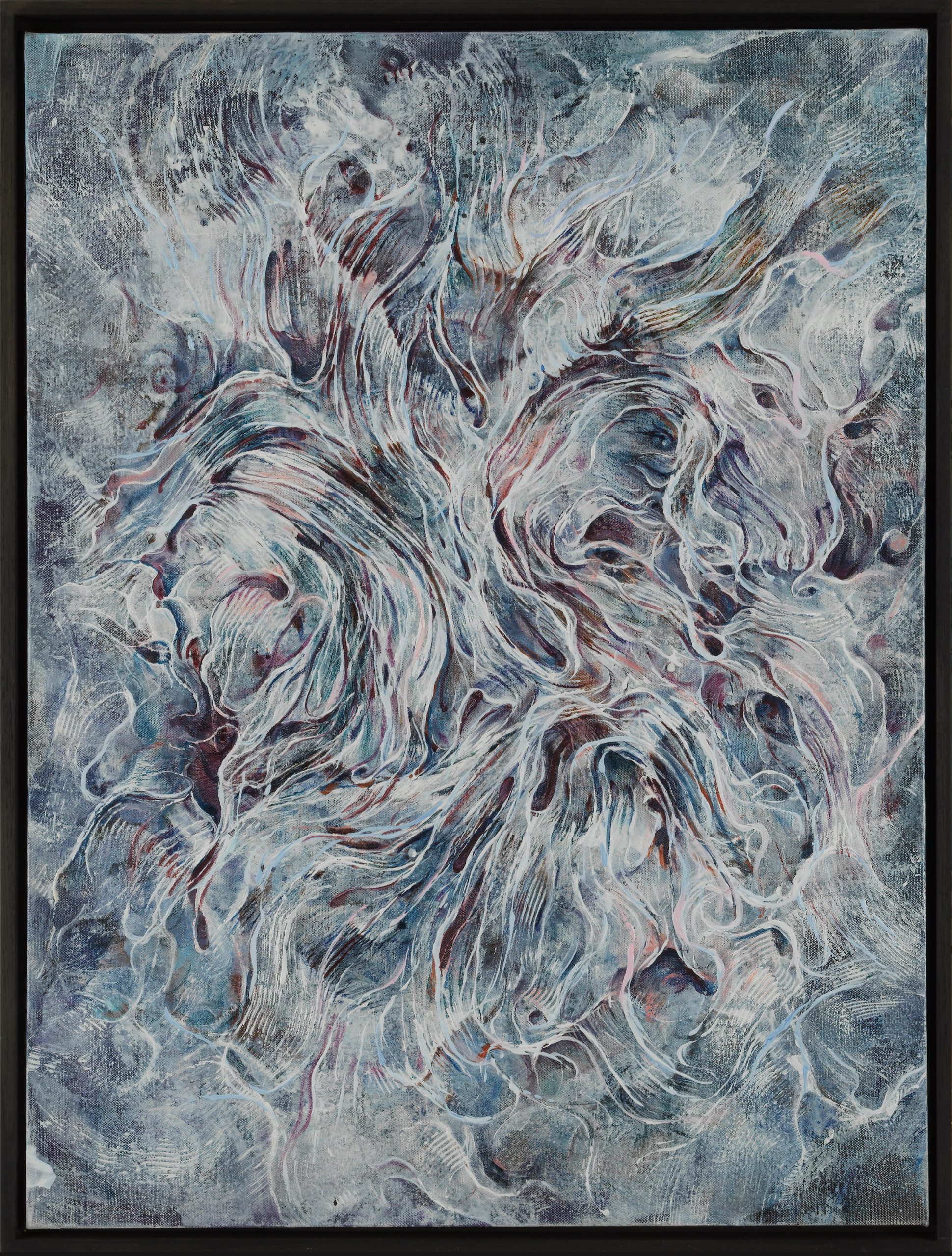Duchenne Smile 60 x 80 cm Acrylic on canvas