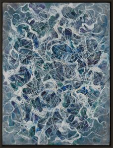 No Strings Attached 60 x 80 cm Acrylic and pigments on canvas